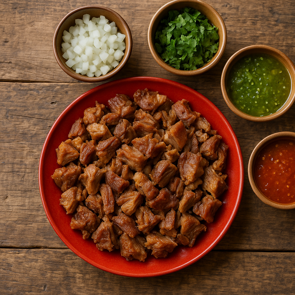 Carnitas: La química de la carne cocida lentamente.